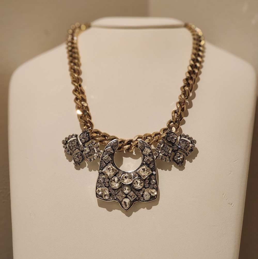 NWT WHBM Antique finish necklace
